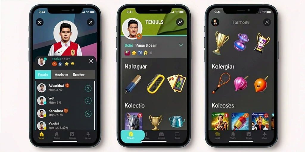 Tampilan awal permainan yang menarik.