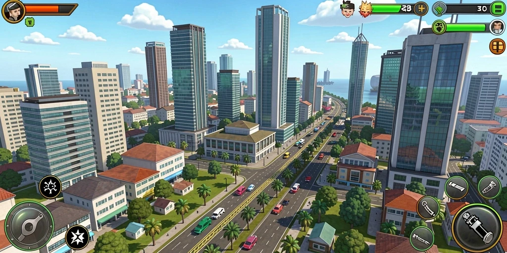 Antarmuka aplikasi yang modern dan menarik.