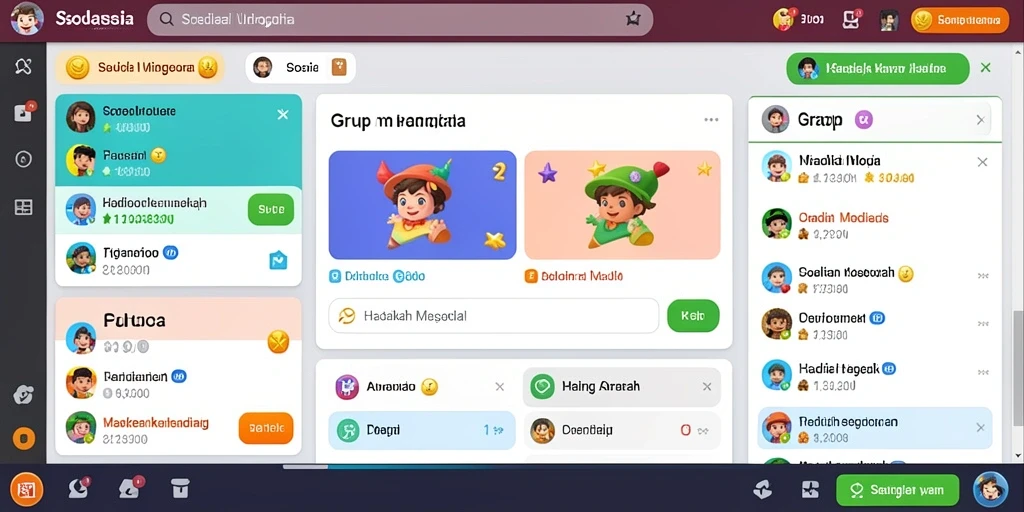 Tampilan antarmuka pengguna yang menarik dan intuitif.