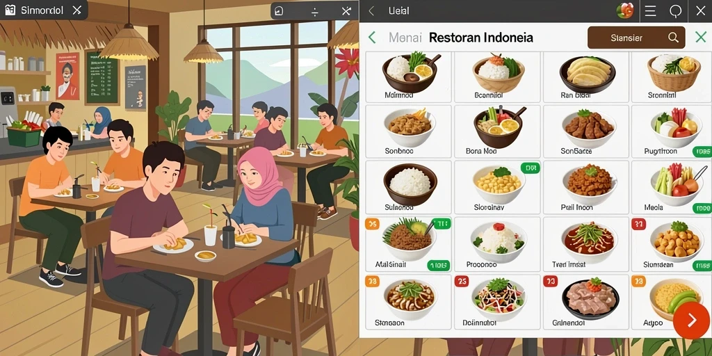 Tampilan antarmuka yang ramah pengguna.