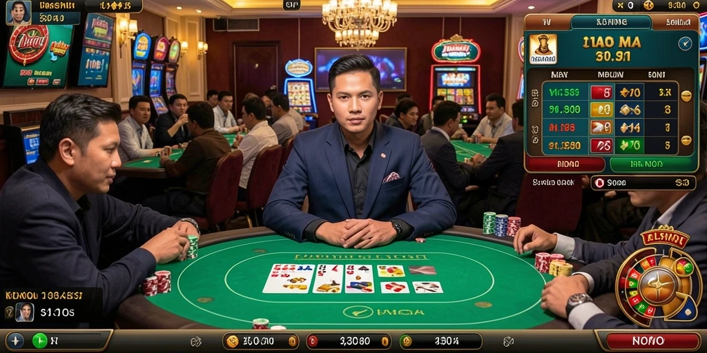 Tampilan awal game dengan antarmuka yang ramah pengguna.