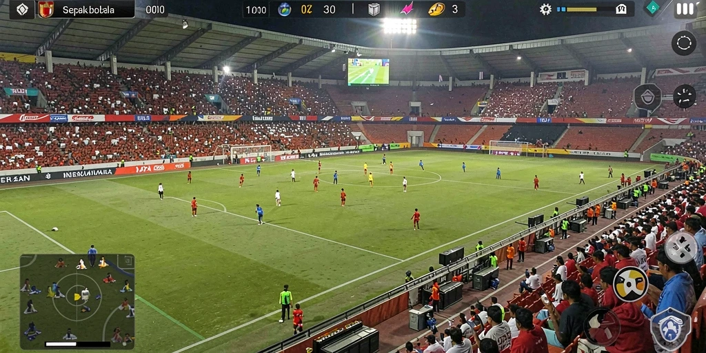Tampilan antarmuka utama GUS77 yang menarik.