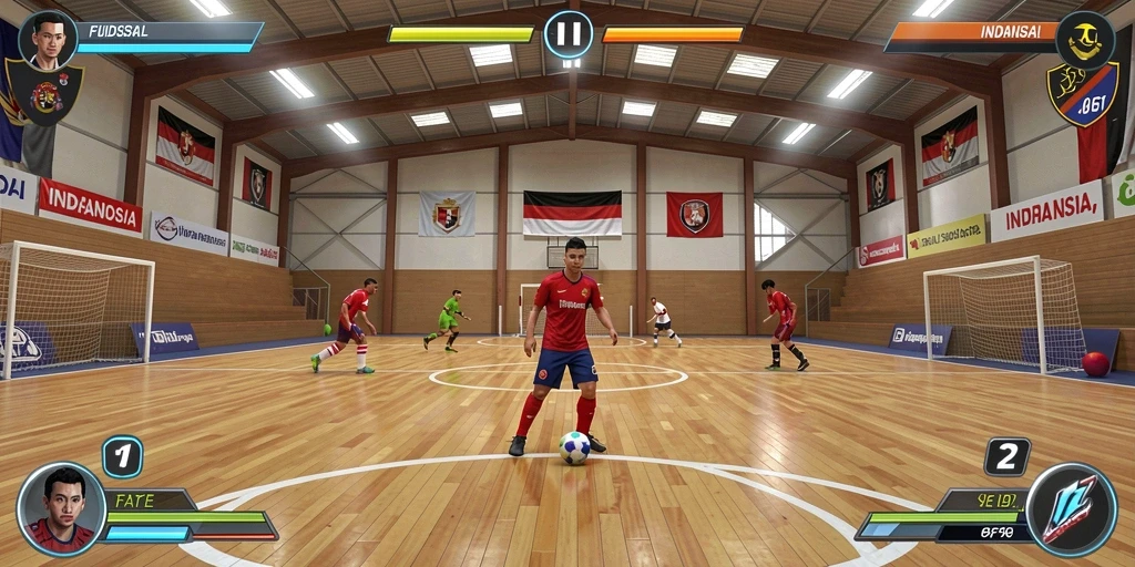 Tangkapan layar menampilkan grafis menawan dari IN22.