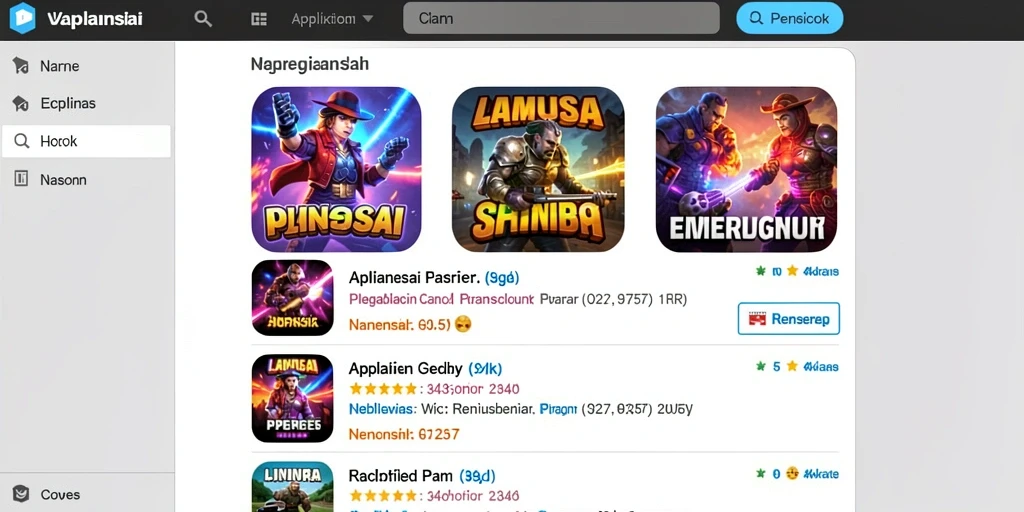 Tampilan antarmuka yang menarik dan mudah digunakan.