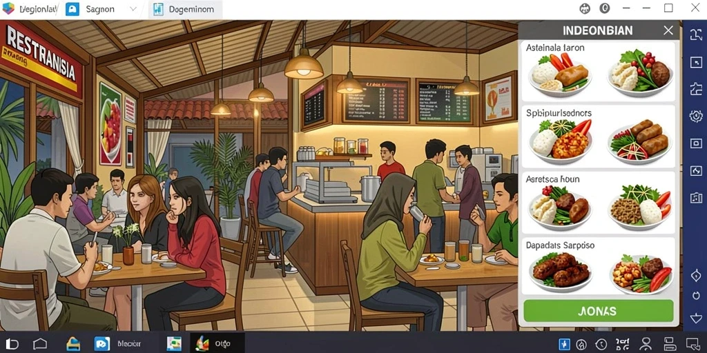 Tangkapan layar menampilkan aksi seru di MAXSERU.