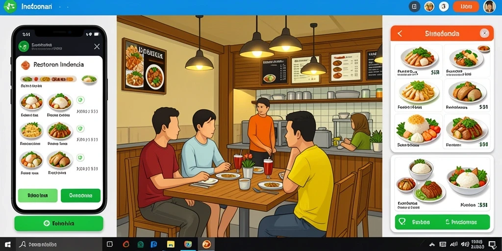 Tampilan antarmuka yang menarik dan ramah pengguna.