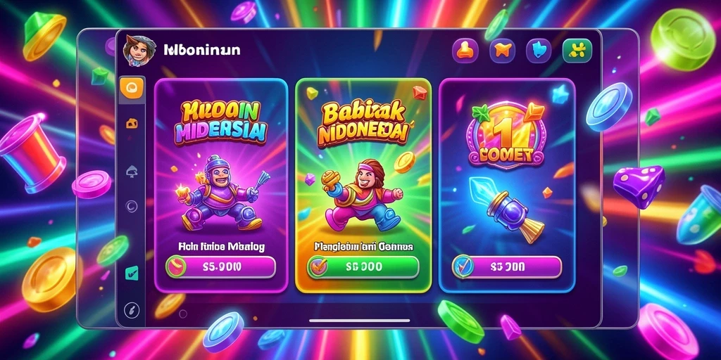 Tampilan antarmuka MINTOTO yang menarik dan modern.