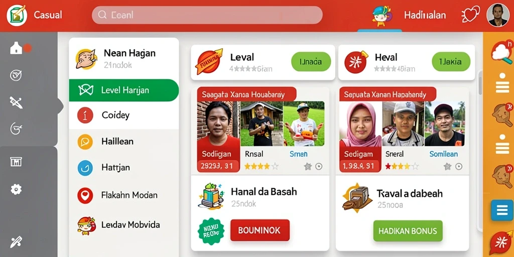Tampilan antarmuka yang menarik dan mudah dipahami.