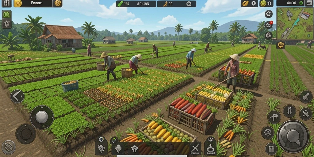 Tampilan layar utama OCE69 yang menarik.