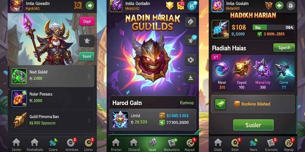 Tampilan fitur slot yang mengesankan.