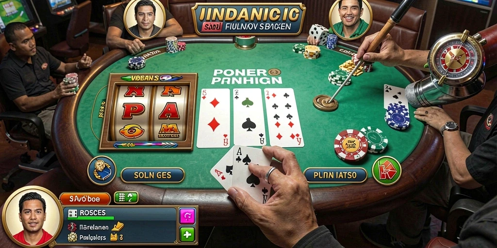 Tangkapan layar memperlihatkan aksi karakter utama yang menegangkan.