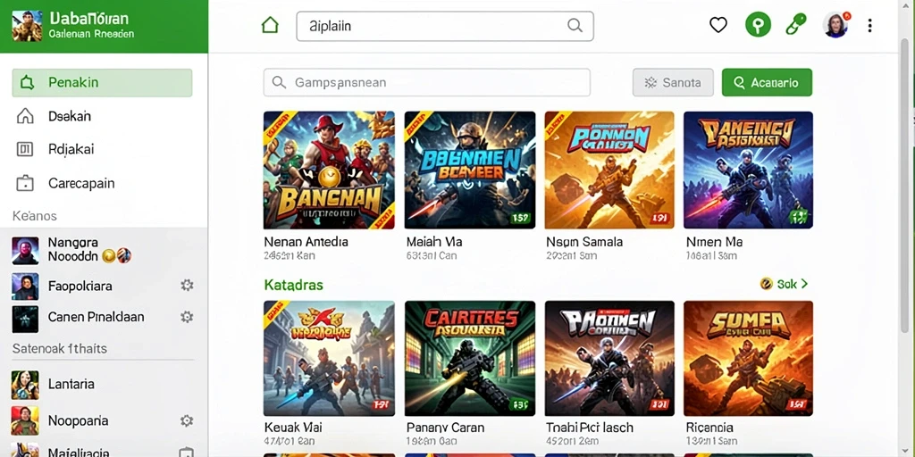 Tampilan antarmuka utama SAKTI77 yang menarik.