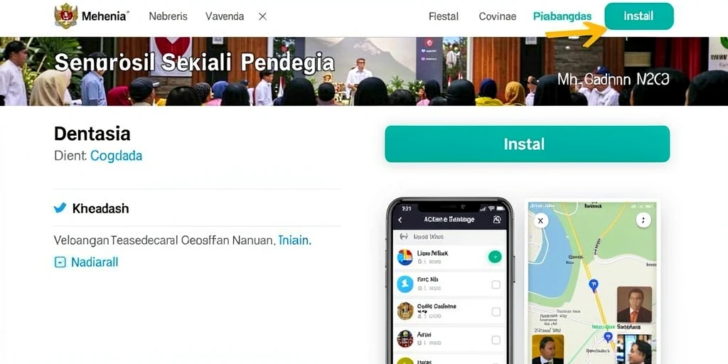 Tampilan antarmuka yang elegan dan mudah dinavigasi.