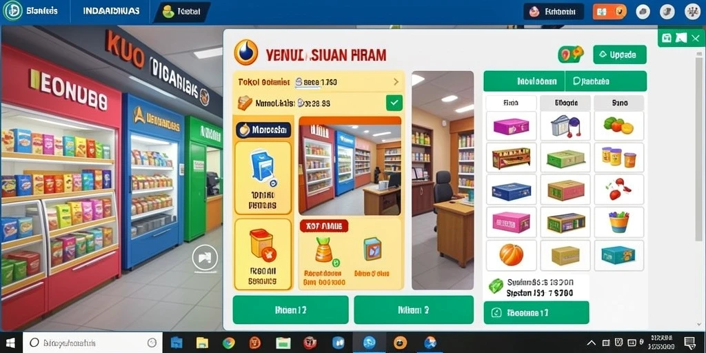 Tampilan antarmuka yang menarik dan mudah dinavigasi.