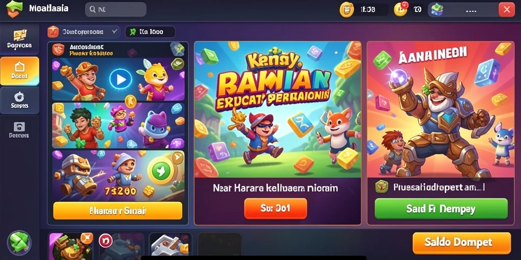 Tampilan antarmuka yang menyenangkan dan mudah dinavigasi.