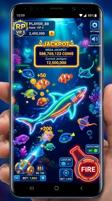 Cuplikan layar menu unduhan rpvip8 untuk perangkat Android